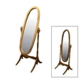thumbnail image 1 of Ore International N4001-NA Miroir de Sol en Bois Naturel Cheval, 1 of 1