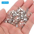 thumbnail image 4 of Uxcell 1440Pcs Glass Diamante Rhinestone, Man Made Gems Clear 3.8-4 mm, 4 of 6