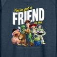 thumbnail image 3 of Toy Story - You've Got A Friend In Me - Women's Lightweight French Terry Long Sleeve Shirt, 3 of 5