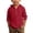 Red, variant on HNMKIU Boys Short Sleeve T-Shirts Solid Button Down Hoodie Shirt Breathable Long Sleeve Beach Top 2026