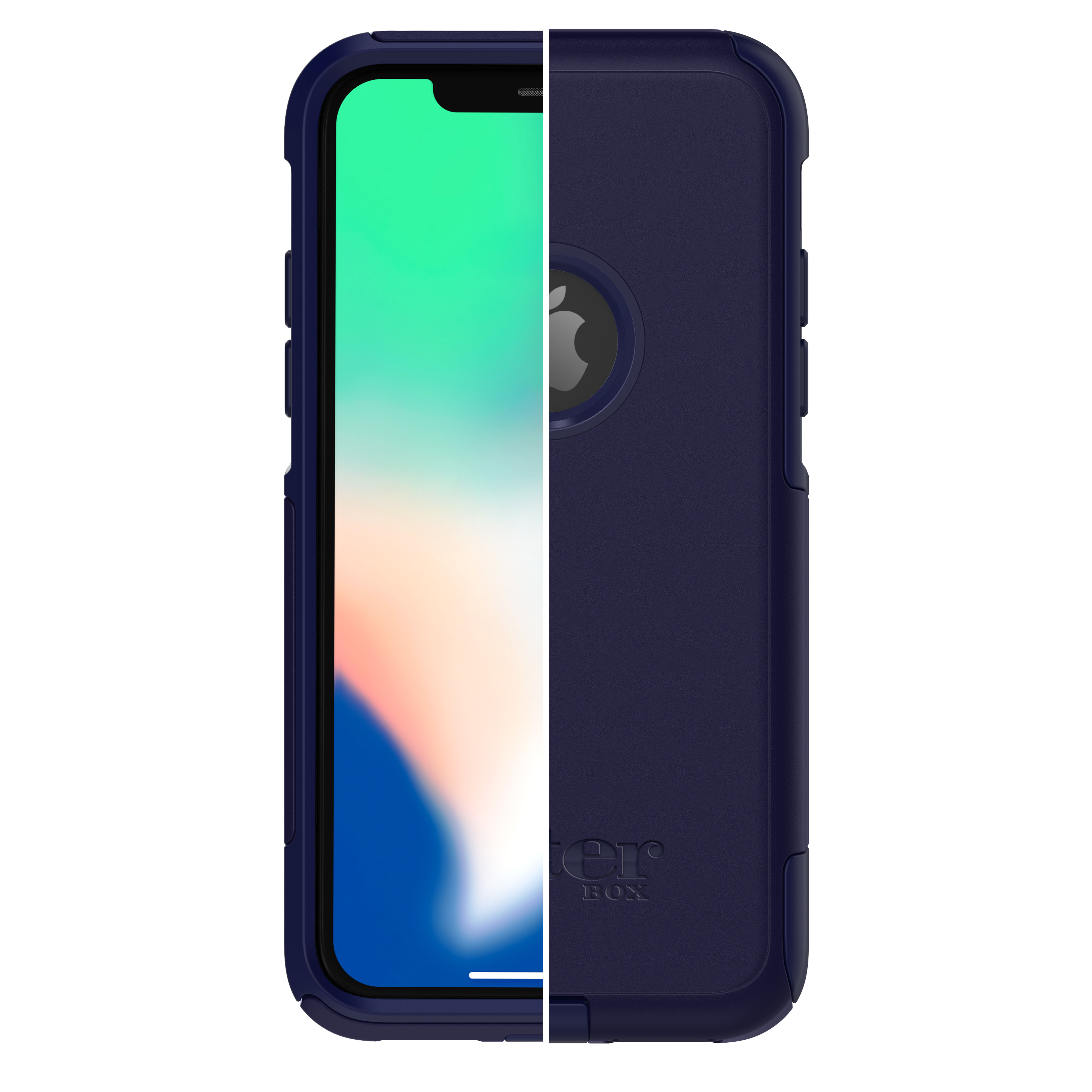 OtterBox Commuter Series Case for iPhone X, Indigo Way