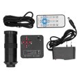 thumbnail image 1 of 48MP 1080P Microscope Camera + 130X Zoom C‑Mount Lens for PCB Repairing Welding AC110‑240VEU, 1 of 5