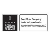 IPick 3D Dual Logo License Plate For Lincoln MKX – Stainless Steel Chrome Plate, Made In USA, Officially Licensed