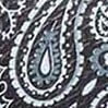 Black/Light Blue Paisley Bandana