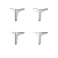 thumbnail image 1 of 4 Pieces Furniture Feet Sofa Foot Components Supporting Fittings Modified Component Cabinet Desk Support Legs Replacement Silver 15cm, 1 of 6