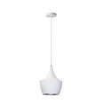 thumbnail image 3 of Dainolite 1 Light Pendant,Aluminum - Matte White, 3 of 3