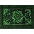 thumbnail image 1 of Ahgly Company Indoor Rectangle Persian Emerald Green Traditional Area Rugs, 3' x 5', 1 of 4