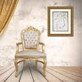 thumbnail image 3 of Lam, Vanna 26x32 Gold Ornate Wood Framed with Double Matting Museum Art Print Titled - Glass Florets III, 3 of 4