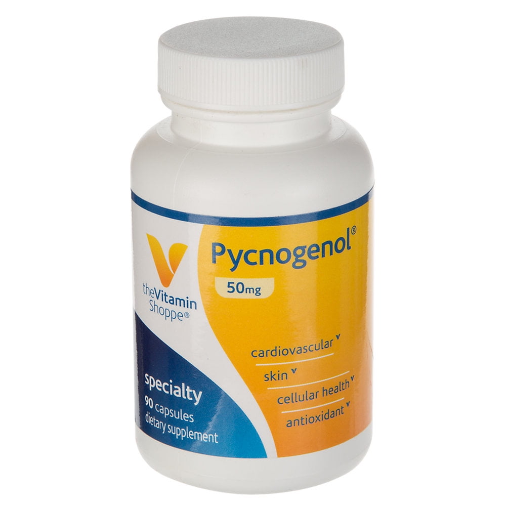 Pycnogenol 50mg Antioxidant That Supports Cardiovascular, Skin Cellular