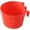 Red 10 packs, variant on 6 Pack Feeder Waterer Chicken 21 oz Food Water Cage Cups Puppy Cat Rabbit Hanging Feeding Dish Coop Bowl Watering Container Treats Drinker for Pigeon Bird Bath Basin Hamster Bed