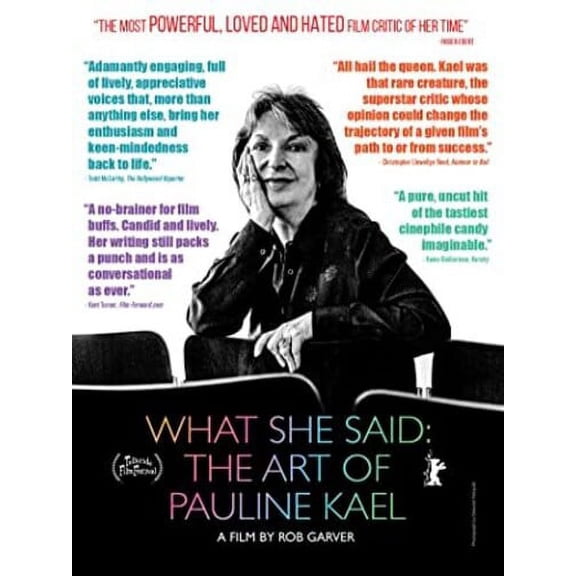 What She Said: The Art of Pauline Kael (DVD), Juno Films, Documentary