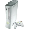 Refurbished Microsoft XBOX 360 console gaming system 120 GB HD, White