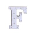 thumbnail image 3 of DPTALR Alphabet LED Letter Lights Light Up White Plastic Letters Standing Hanging A, 3 of 3
