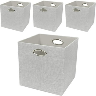 Regency 6 in. H x 12 in. W x 12 in. D Blue Fabric Cube Storage Bin 6-Pack  HDCHTOTE066PKBE - The Home Depot