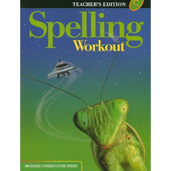 Pre-Owned Spelling Workout: Level C, Teacher's Edition, 9780765224903, 0765224909, Paperback, Workbook edition