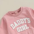 thumbnail image 6 of HCNTES Baby Girl Clothes Fall Winter Toddler Baby Boy Girl Clothes Color Block Hooded Sweatshirt Pullover Jogger Pants 2Pcs Fall Winter Sweatsuit Outfit, 6 of 7