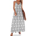thumbnail image 1 of Vestido sin mangas con símbolo DH Vestido para mujer Ropa de verano para mujer Vestidos de verano para mujer, 1 of 7