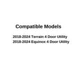 thumbnail image 6 of Passenger Right Side Front Door Window Door Glass Compatible with GMC Terrain/Chevrolet Equinox 2018-2024 Models, 6 of 8