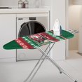 thumbnail image 2 of HELLHERO Ironing Board Covers Tailor Shop Ironing Board Protector Cover Fade - Proof Polyester Adjustable Straps(Father Christmas Dinosaur), 2 of 6
