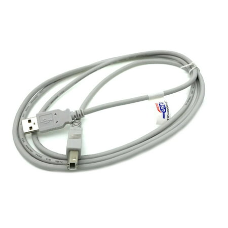 Kentek 6 Feet FT USB Cable Cord For BROTHER Sewing Machine SE400 LB6770PRW LB6700PRW LB6700