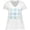 AA-White, variant on Inktastic Winter Snowflakes Women's Plus Size V-Neck T-Shirt