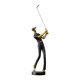 thumbnail image 3 of Figura decorativa de golfista, adorno para centro de mesa, regalos para el hogar negro un, 3 of 8