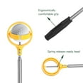 thumbnail image 3 of Golf Ball Retriever Tool, Telescopic Stainless Steel Ball Grabber with Spring Release , Ball Pick Up 80.3 Inch, for Water Pond Lake, Bush, and Mud Golf Training Accessories, 3 of 7