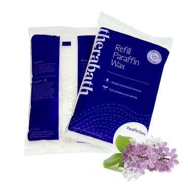 Therabath Paraffin Wax Refill - Thermotherapy - Use to Relieve Arthritis Discomfort, Stiff Muscles, & Dry Skin - For Hands, Feet, Body - Deeply Hydrates & Protects - Made in USA, 6 lb. Blooming