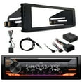 thumbnail image 1 of JVC KD-T925BTS Single DIN Bluetooth CD Player USB AUX AM/FM Stereo SiriusXM Ready LED Car Audio Receiver, Harley Davidson Single-DIN Stereo Install Kit, 40" Wired Antenna, Handle Bar Control Interface, 1 of 5