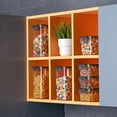 thumbnail image 4 of Bewildely CAJA ORGANIZADORA DE ALMACENAMIENTO DE 1400-1900 ml Contenedor de alimentos Apilable ACCESORIOS DE COCINA Frascos herméticos de 460-950 ml Cocina y Comedor 700ml Bewildely HA006854-02, 4 of 6