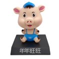 thumbnail image 1 of Muñeca Bobblehead de Cartoon Zulema Decoración para Salpicadero de Coche Azul, 1 of 7