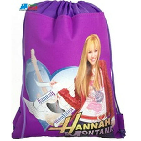 Drawstring Bag - Hannah Montana - Purple