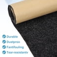 thumbnail image 4 of 39"x39" Speaker Box Carpet Fabric with Adhesive Back,  Gray Car Trunk Under Felt Carpet Liner Interior Cover Roll Carpeting for Sub Box, Auto, RV, Boat, Marine, Door Liner, 4 of 7
