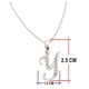 thumbnail image 4 of Collar Gargantilla Letra Y Plata 925 45cm Horoz WP1422, 4 of 5