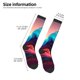 thumbnail image 2 of Fotbe Colorful Surreal Landscape Calcetas Divertidas Estampadas para Hombre y Mujer, Calcetas de Algodón hasta la Rodilla para Caminar, Correr, Enfermería y Embarazo, 2 of 6