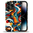 thumbnail image 2 of FKBRCL4U Compatible with iPhone 14 Pro Max Case, Swirling Colors Abstract Shapes Psychedelic Pattern for Girl Full Body Design Soft Silicone Drop Shock Scratch Protection for iPhone 14 Pro Max, 2 of 7