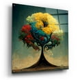 thumbnail image 2 of Epic Art 'Tree Of Life 16' by Ray Heere, Acrylic Glass Wall Art, 36"x36", 2 of 8