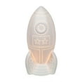 thumbnail image 2 of Simple Designs Porcelain Rocketship Table Lamp, 2 of 8