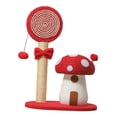 thumbnail image 2 of Milaget Cat Scratching Post Cat Grinding Paws Post for Interactive Training Exercise red, 2 of 9
