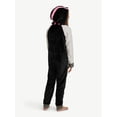 thumbnail image 4 of Justice Girls x Nascar Hooded Jumpsuit Pajamas with Long Sleeves, Sizes 5-18, 4 of 6
