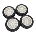 thumbnail image 4 of 4 piezas de neumáticos todoterreno, piezas de bricolaje, de transmisión hexagonal de 17 mm ensamblado, ruedas RC 1: vehículo per per per HSP perfke Neumáticos para buggy, 4 of 9