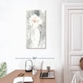 thumbnail image 3 of Elephant Stock Silver Blush I Wall Art - Vertical Canvas Wall Art - Living Room Wall Decor - Abstract Canvas - Beige And Blue Decor By Carol Robinson - 15" x 30", 3 of 8