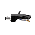 thumbnail image 2 of Turntable Headshell Aluminium Alloy Headshell Record Turntable Needle Replacement Phono Stylus Cartridges Rack Black, 2 of 6