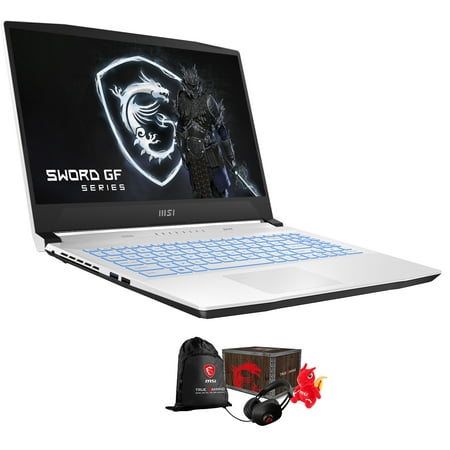 MSI Sword 15 A12UE Gaming/Entertainment Laptop (Intel i7-12650H 10-Core, 15.6in 144Hz Full HD (1920x1080), NVIDIA GeForce RTX 3060, 32GB RAM, Win 11 Home) with Loot Box