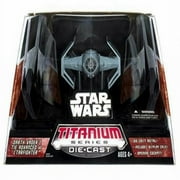 Star Wars Titanium Die-Cast TIE Advanced x1 Starfighter Collectible Vehicle