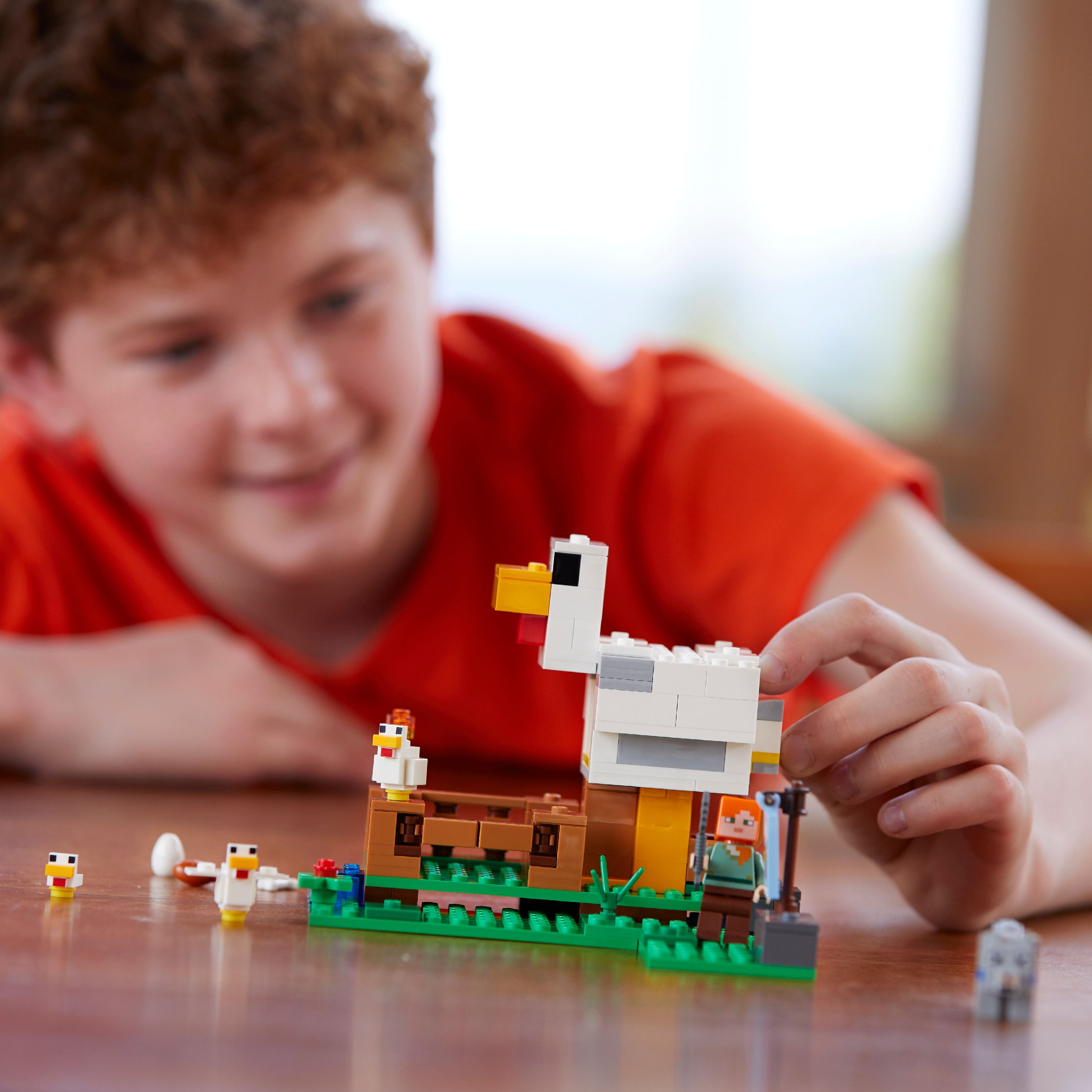LEGO Minecraft The Chicken Coop (21140) - Walmart.com