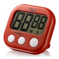 thumbnail image 1 of Ozeri Minuterie de Cuisine KT1-R, 3,25 x 0,75 x 3 Po, Rouge, 1 of 1