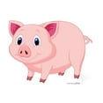 thumbnail image 1 of Star Cutouts SC877 Lucky Pig aka Glucksschwein Cardboard Cutout, 1 of 1