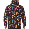 thumbnail image 7 of Wukai Cute Animals Print Men Hoodies Fleece Sweatshirts Long Sleeve Sweaters Pullover Fall Outfits Winter Clothes-Medium, 7 of 7