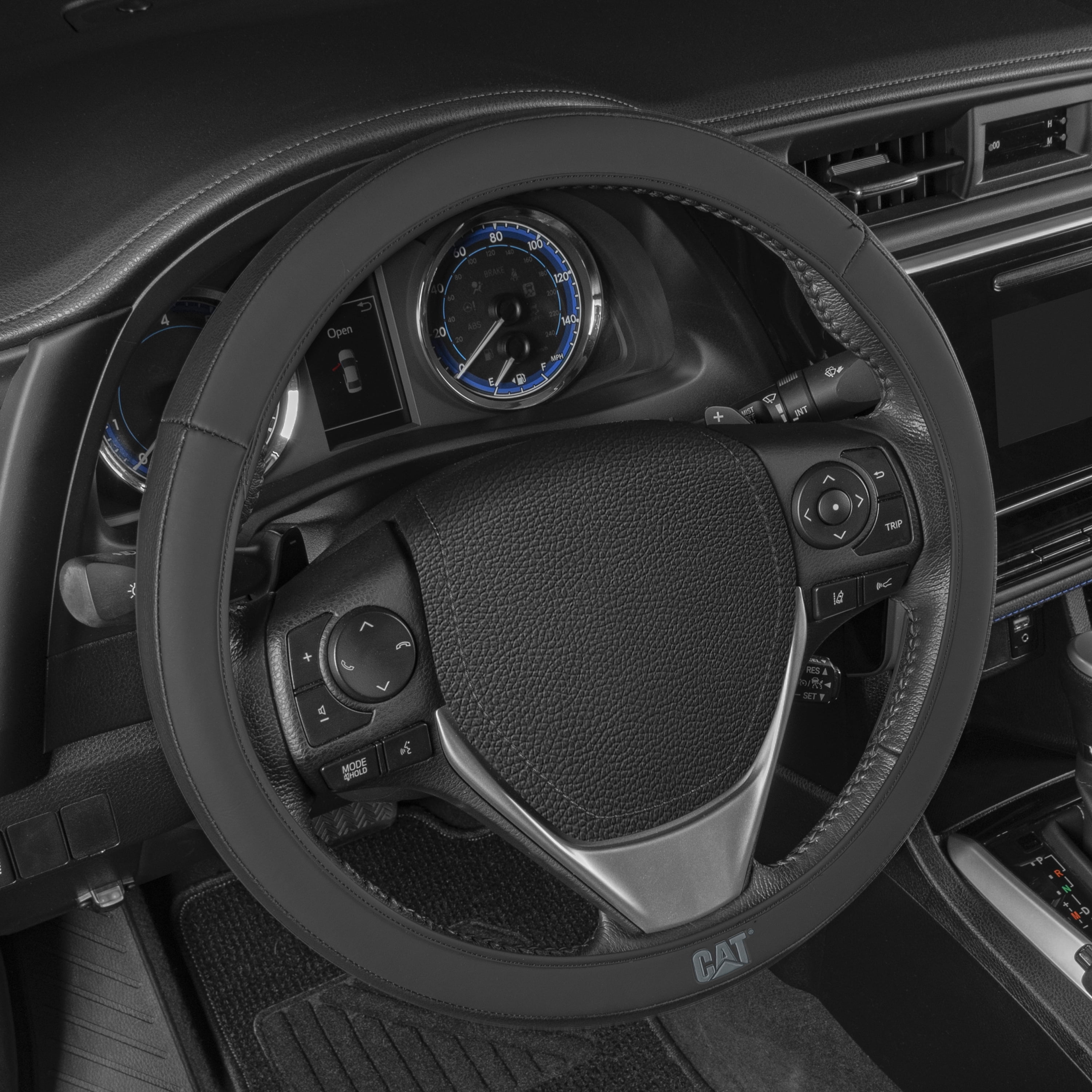 Ultra Sports Grip Leather Steering Wheel Cover Protector for Trailer